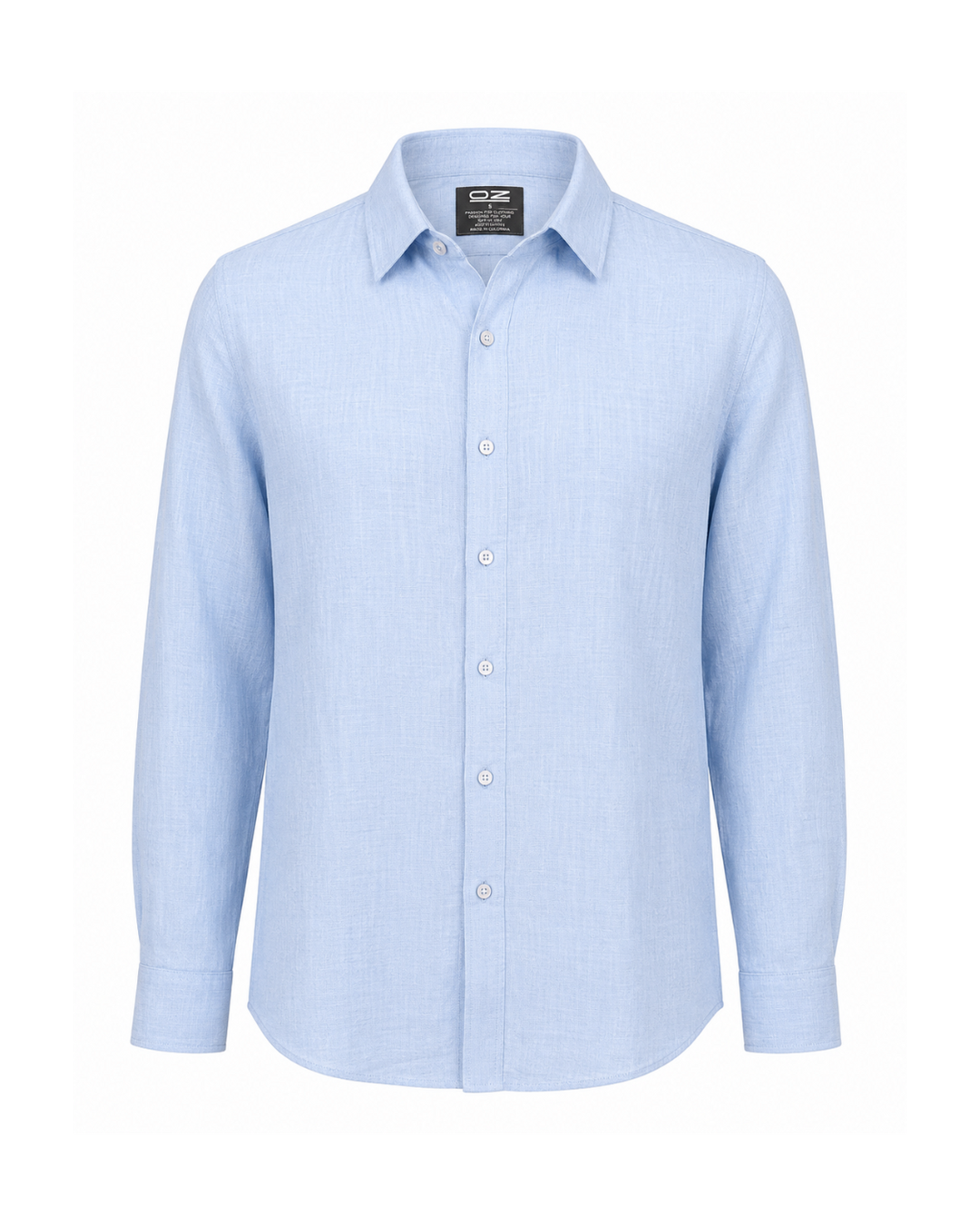 Camisa Lino Baby Blue 260080