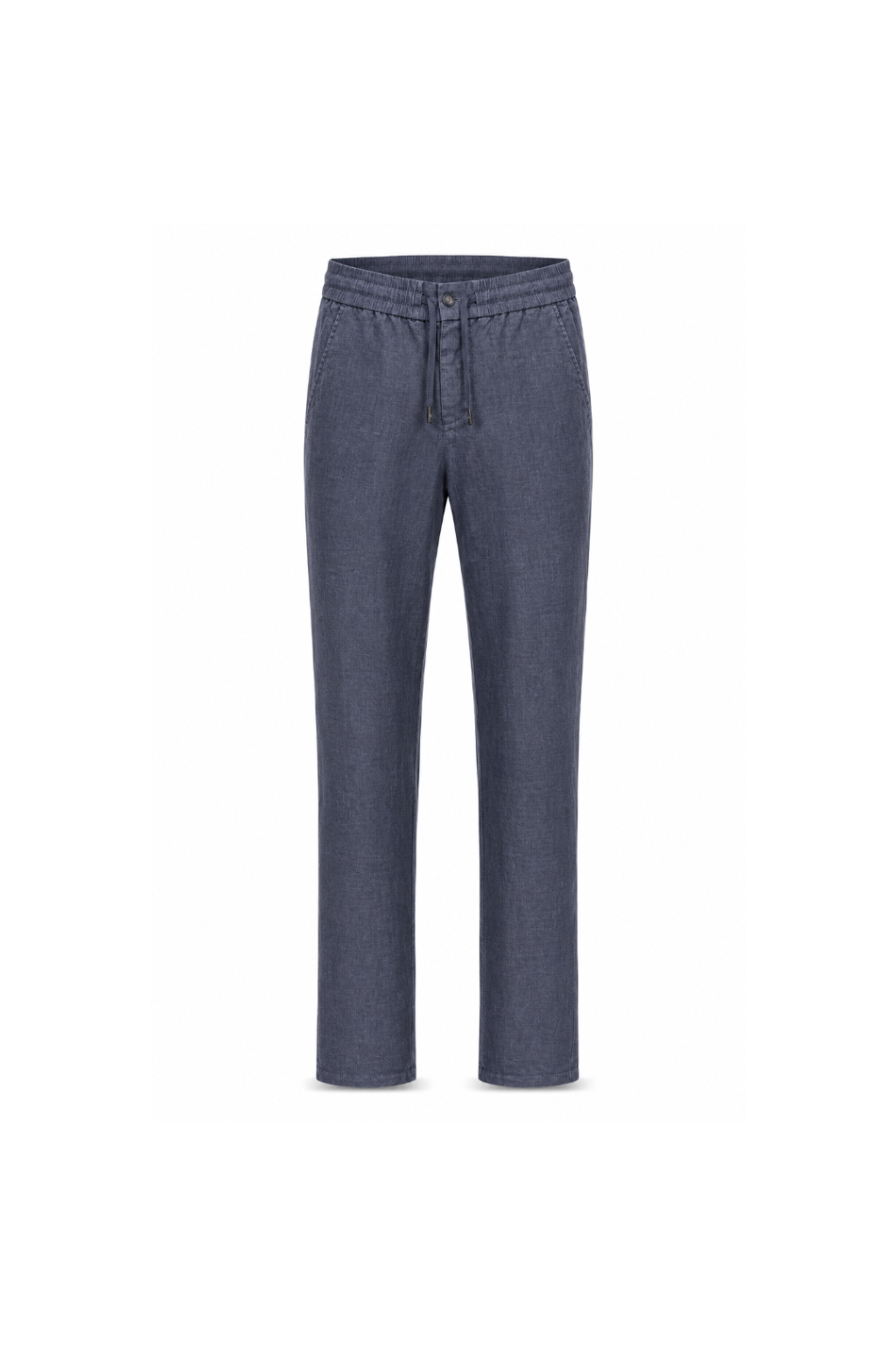 Pantalón de Lino en Tono Azul Navy