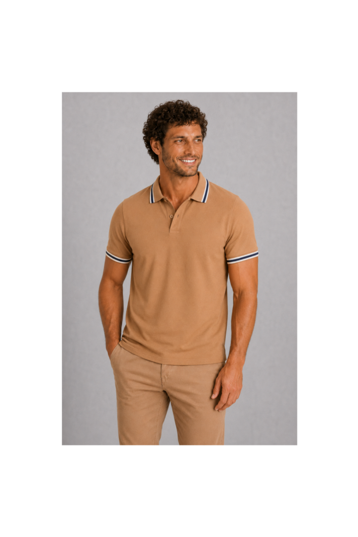 Polo  Pique  Moda 260053