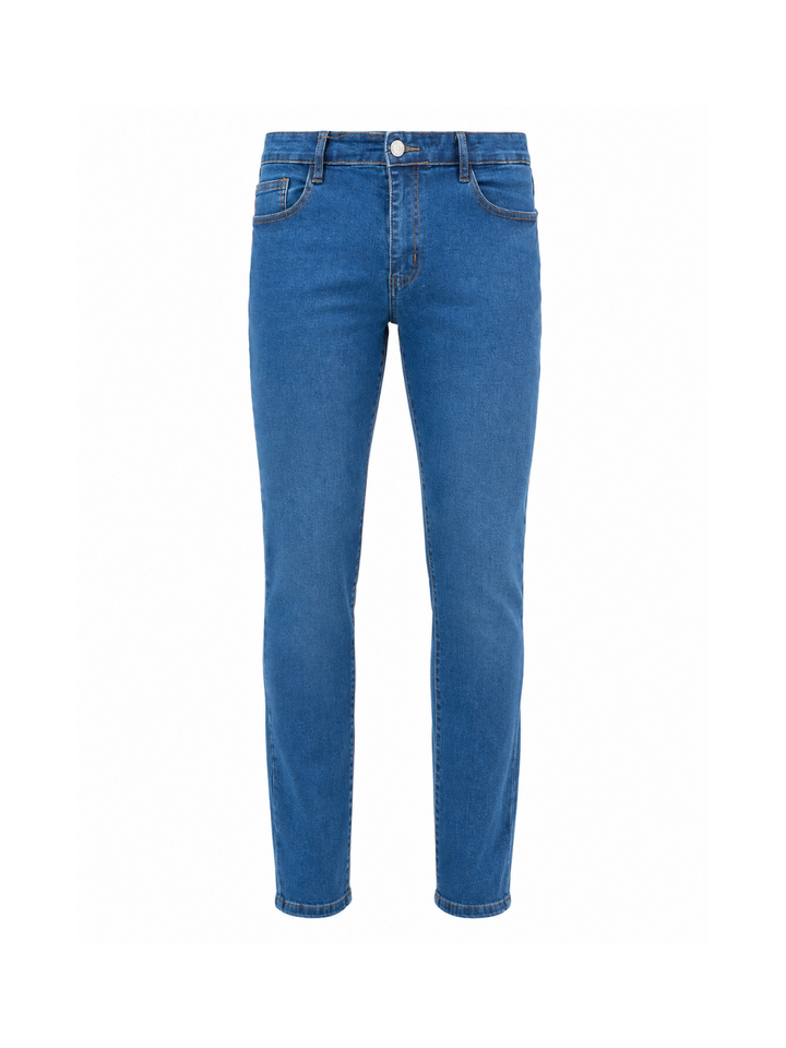 Jean Slim FIT - Color Azul Lavado Medio - Ref 240022
