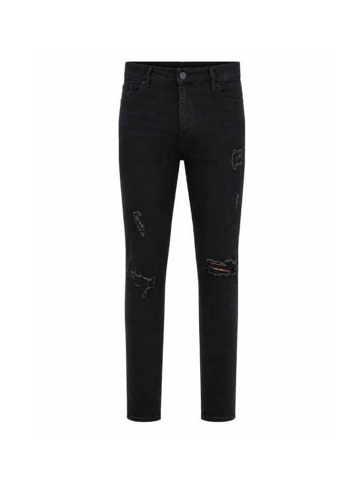 JEANS SLIM FIT NEGRO - Ref: 240021