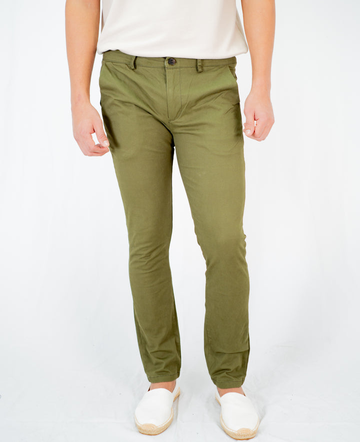 Pantalón Drill - Color Verde Militar