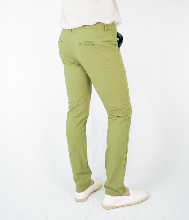 Pantalón Drill - Color Mid Verde Militar