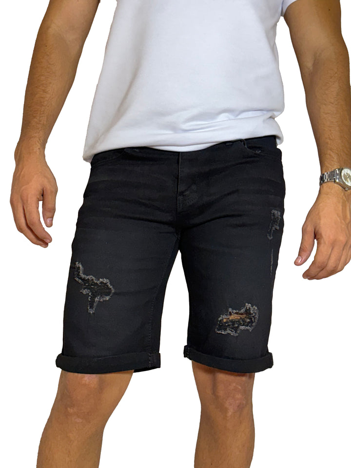 bermuda de jeans