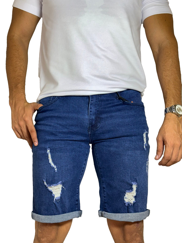 bermuda de jeans