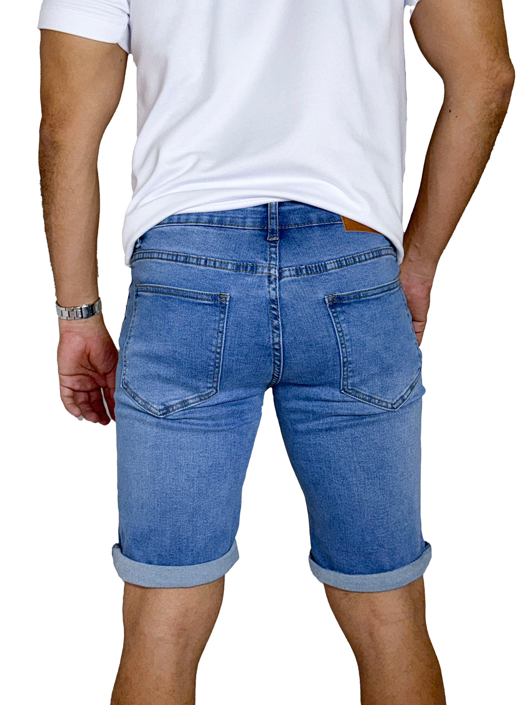bermuda de jeans