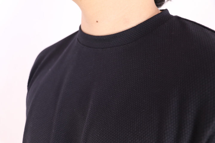Camiseta Oversize - Color Negro