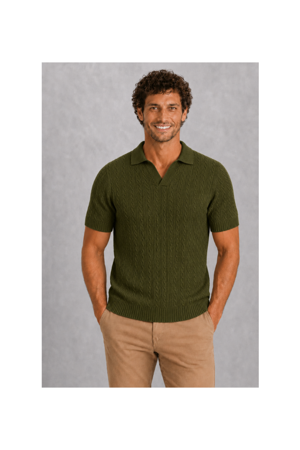 Polo OM VERDE MILITAR  260071