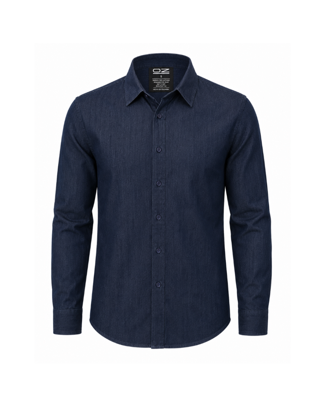 Camisa Denim Azul Oscuro  260037