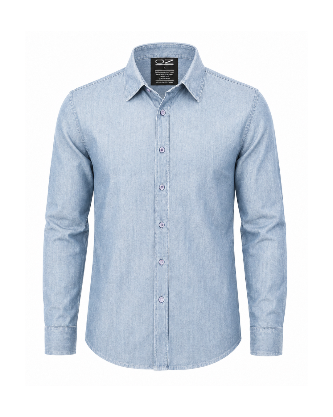 Camisa Denim Azul Claro  260038