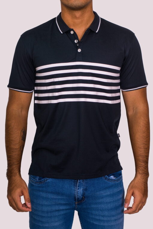 Polo Slim Fit Rayas Centro 230041